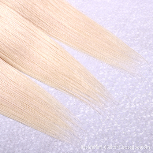 Straight Cheap Factory Price 613 Blond Weave Raw Mink Brazilian Bundles Cuticle Aligned Virgin Human Hair Extension